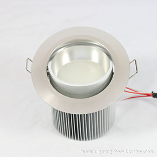 COB LED Downlight with RoHS, CE, SAA and TUV Marks, Made of Aluminum